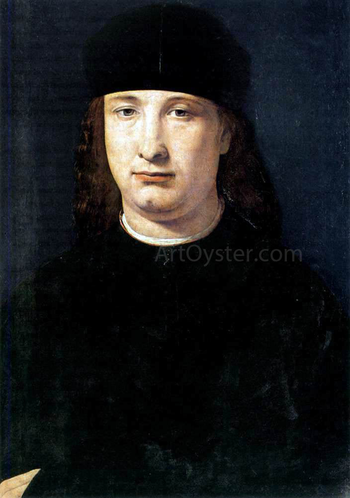  Giovanni Antonio Boltraffio Portrait of a Notable - Hand Painted Oil Painting