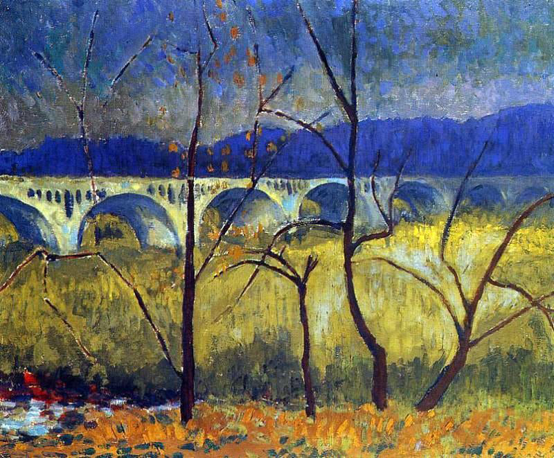  Paul Serusier The Aqueduct - Hand Painted Oil Painting