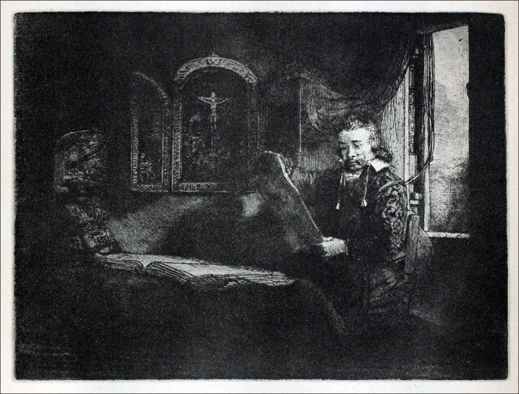  Rembrandt Van Rijn Abraham Franz, or Francen - Hand Painted Oil Painting