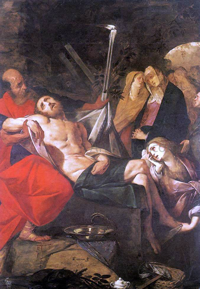  Giovanni Battista Crespi Entombment of Christ - Hand Painted Oil Painting