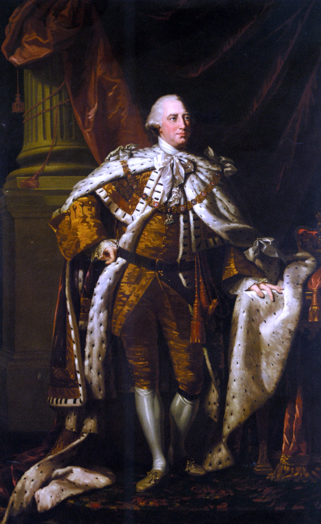  Nathaniel Dance King George III - Hand Painted Oil Painting