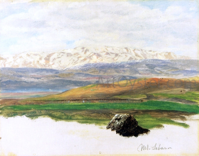  Frederic Edwin Church Mount Lebanon - Hand Painted Oil Painting