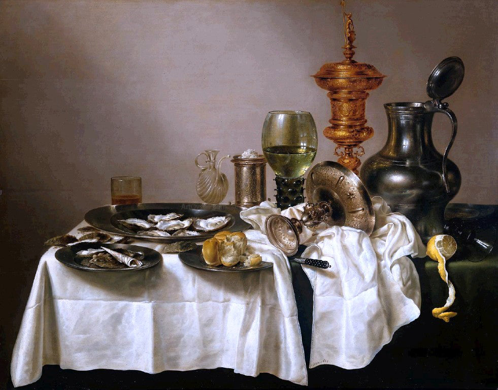  Willem Claesz Heda Still Life with a Gilt Goblet - Hand Painted Oil Painting
