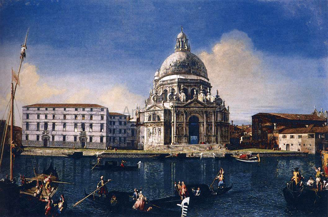  Michele Marieschi The Grand Canal with Santa Maria della Salute - Hand Painted Oil Painting