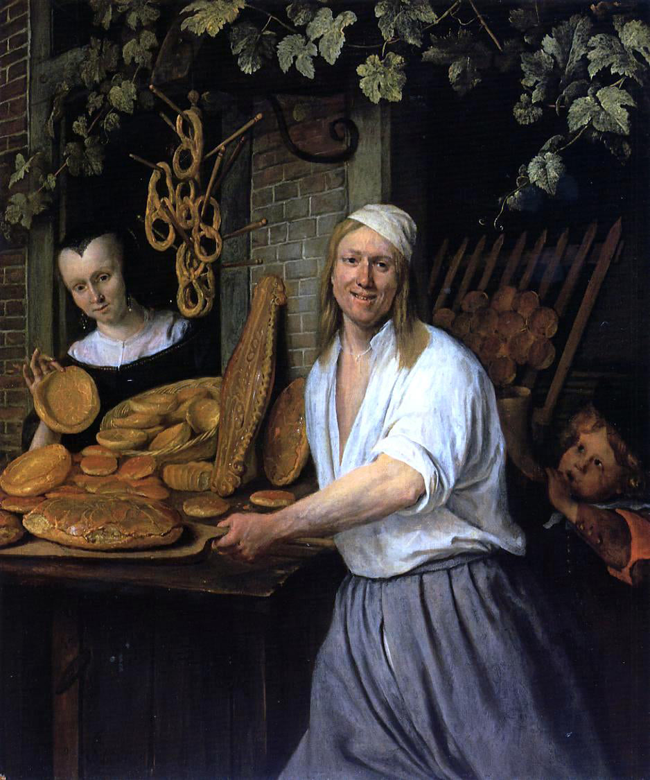  Jan Steen The Leiden Baner Arend Oosterwaert and His Wife Catharina Keyzerswaert - Hand Painted Oil Painting