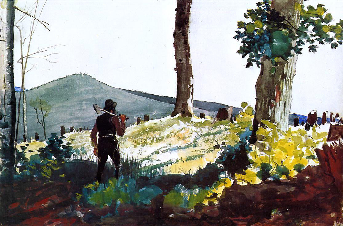  Winslow Homer The Pioneer - Hand Painted Oil Painting